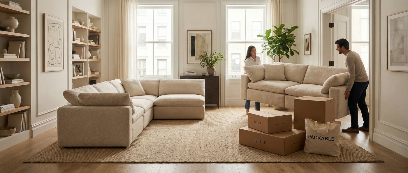 How Packable Sofas Work: Smarter Delivery, Easier Moves, Better Everyday Living