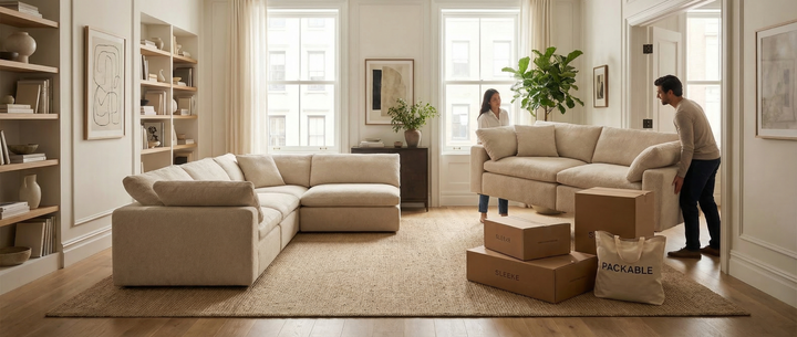 How Packable Sofas Work: Smarter Delivery, Easier Moves, Better Everyday Living