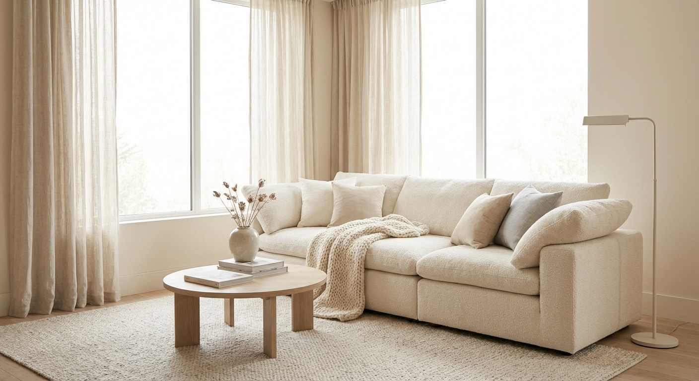 How to Make a Small Living Room Feel Bigger With the Right Sofa
