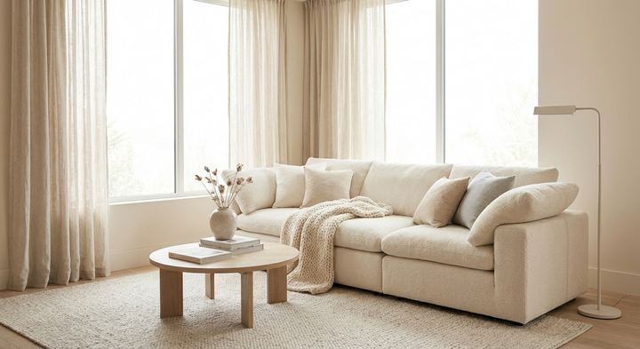 How to Make a Small Living Room Feel Bigger With the Right Sofa