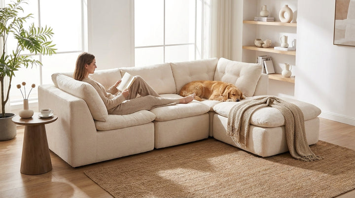 Should You Pair a Sectional with an Ottoman in a Small Living Room?