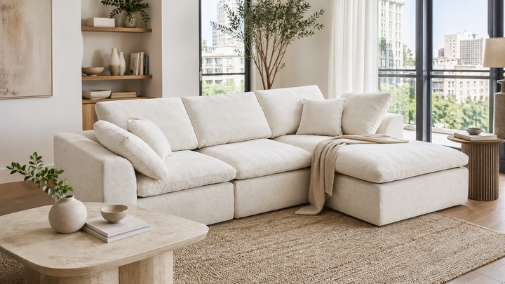 How to Make a Sectional Look Less Bulky in a Small Living Room