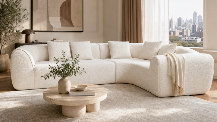How to Use a Sectional in a Small Open-Plan Living Room Without Blocking Flow