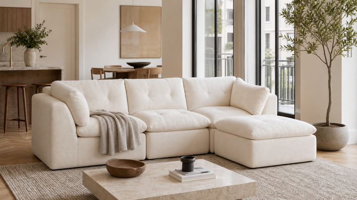 What Kind of Sectional Works Best in a Tight Living Room Corner?