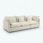 102 Antique White 3 Seat white front formal