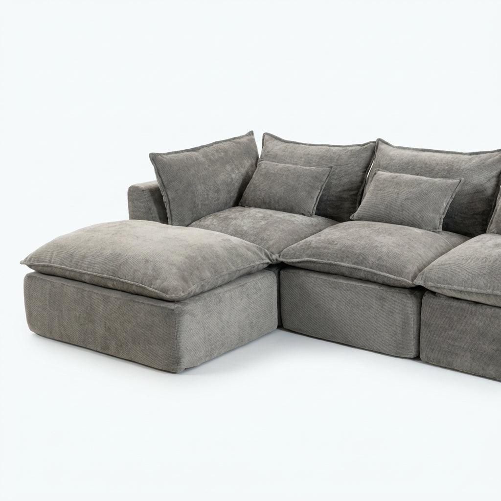 102 Antique Grey 3 Seat white front formal