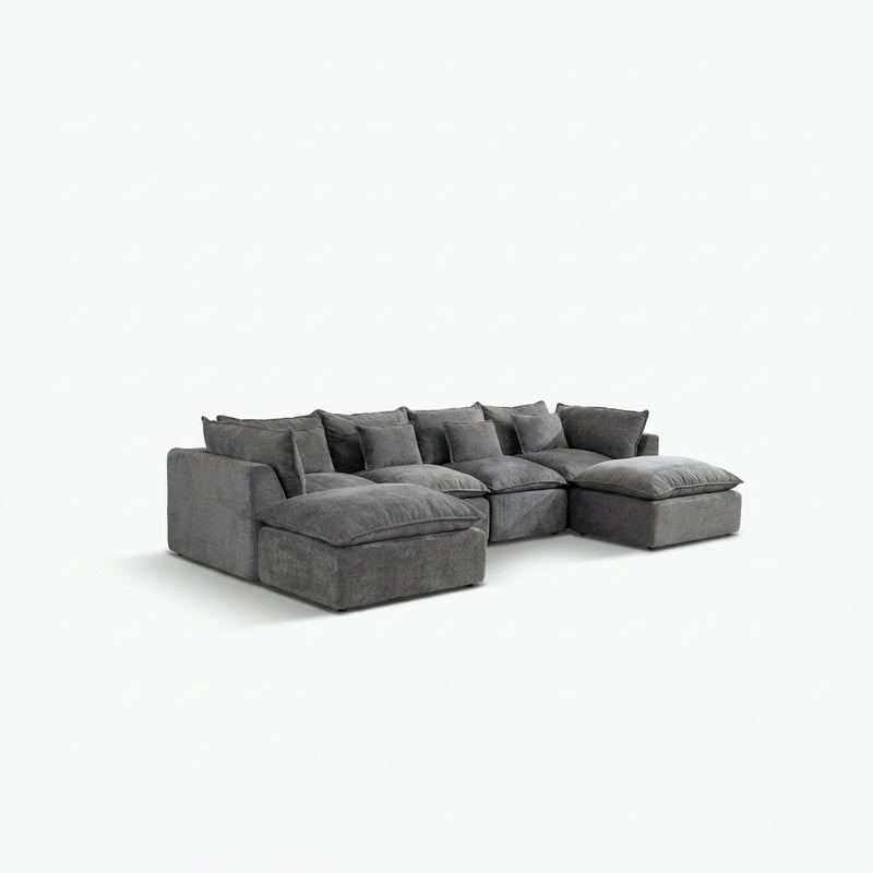 102 Antique Grey 4 Seat white front formal