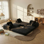 L-Shaped Modular Sectional Sofa, 8-in-1 Convertible