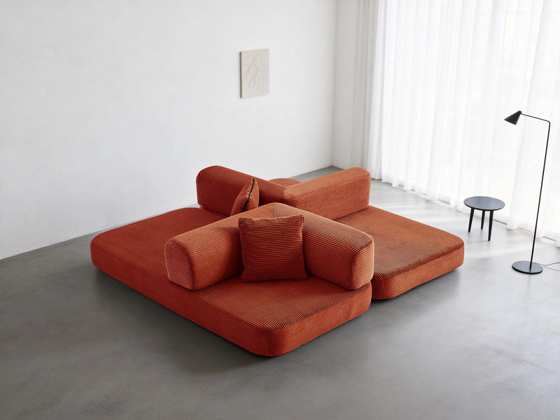 Modular Floor Sofa Bed for Small Apartments & Renters