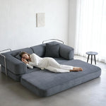 Modular Floor Sofa Bed for Small Apartments & Renters