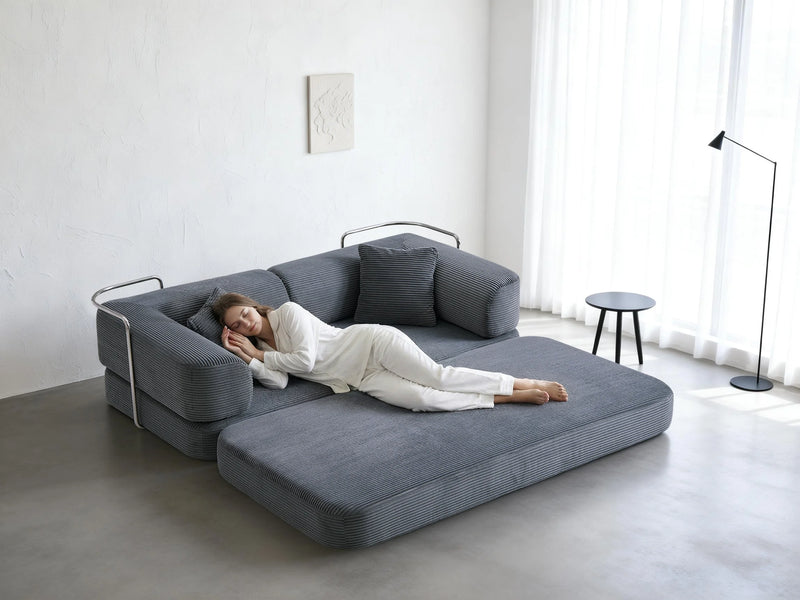 Modular Floor Sofa Bed for Small Apartments & Renters