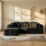 L-Shaped Modular Sectional Sofa, 8-in-1 Convertible