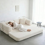 Modular Floor Sofa Bed for Small Apartments & Renters