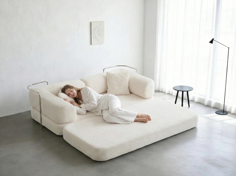 Modular Floor Sofa Bed for Small Apartments & Renters