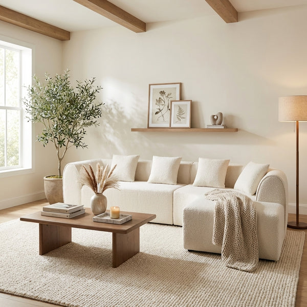 110" Curved Modular Sectional Sofa with Right-Facing Chaise alternate